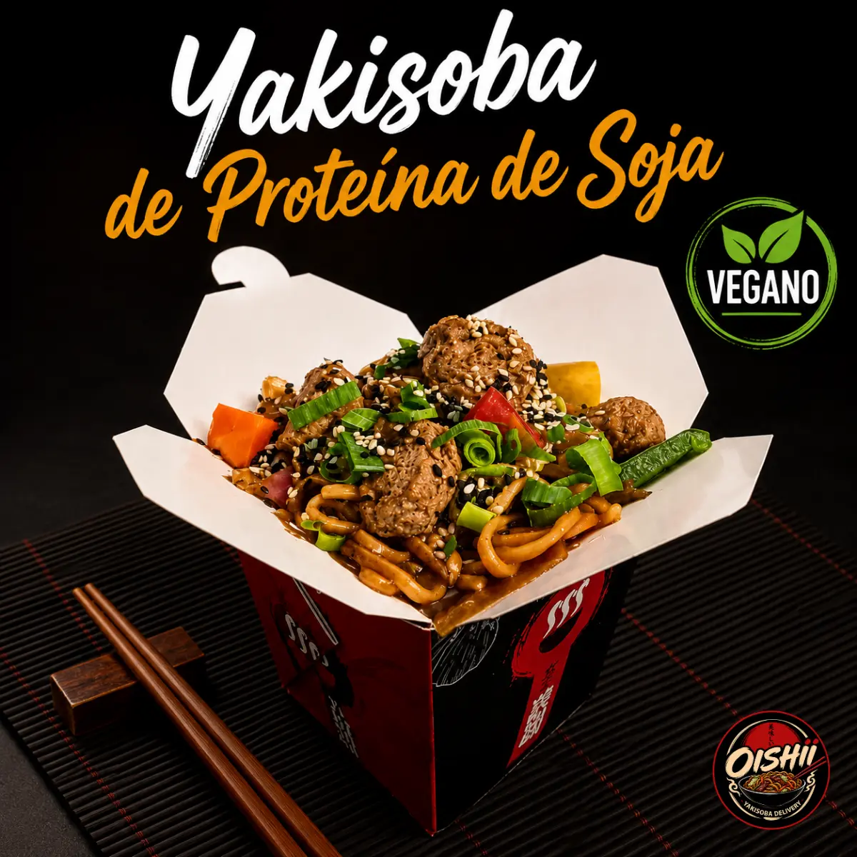 Yakisoba de Proteína de Soja